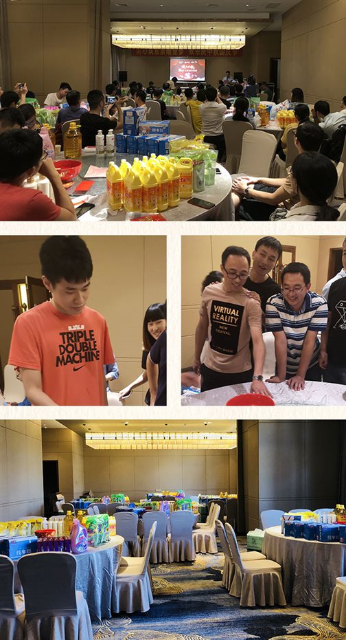 艾歐特科技在靈玲大酒店舉辦"慶同心筑東辰曦業(yè)夢,歡樂慶中秋國節(jié)"的活動